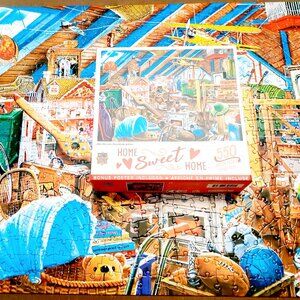 Master Pieces Jigsaw Puzzle 550 Pieces Attic Secrets Home Sweet Complete